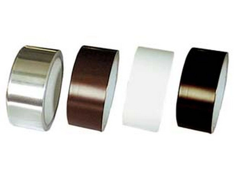 1pz nastro adesivo in alluminio per alte temperature   - mm.40x9 mt. colore all cod:ferx.fer95259