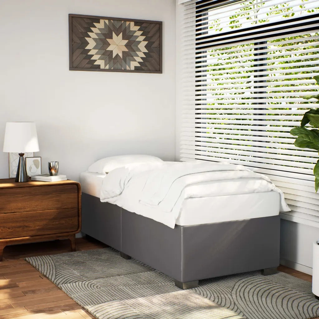 Giroletto Grigio 90x200 cm in Similpelle