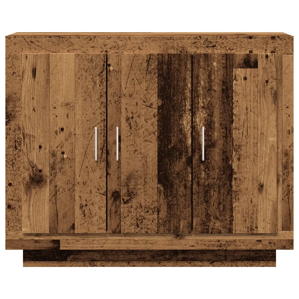 Credenza Legno Antico 92x35x75 cm in Legno Multistrato 856864