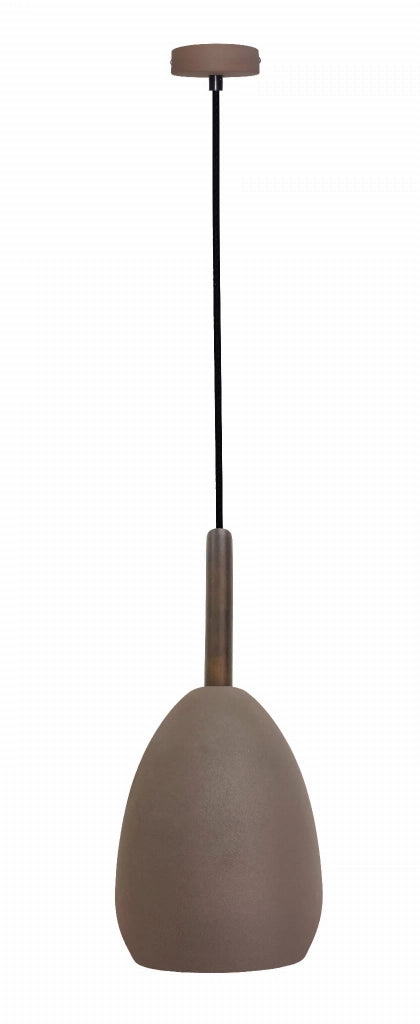 Lampada sospensione Candellux FLEN bronzo metallo 90cm E27