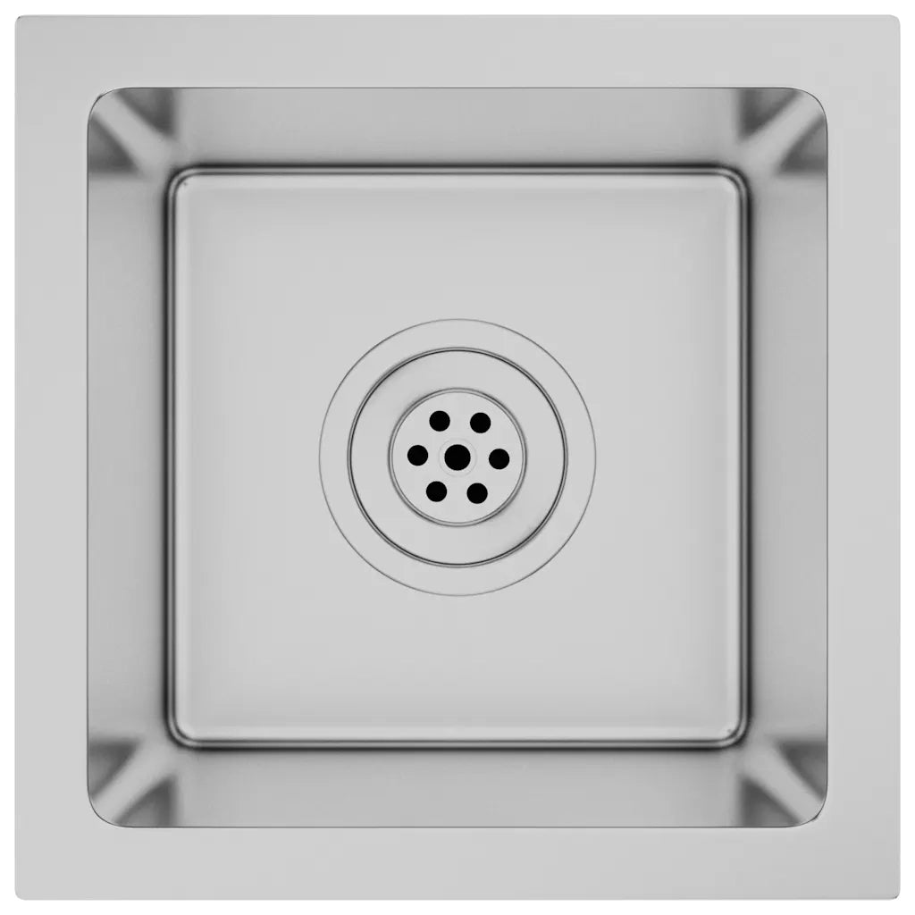Lavello da Cucina Lavorato a Mano in Acciaio Inox 51498