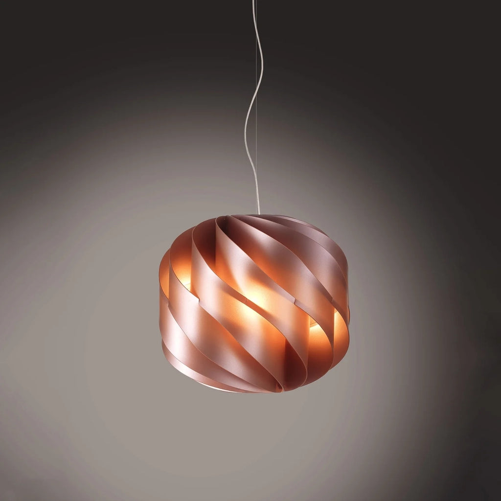 Sospensione Da Esterno Moderna Globe Polilux ® Rame 1 Luce E27 D40Cm