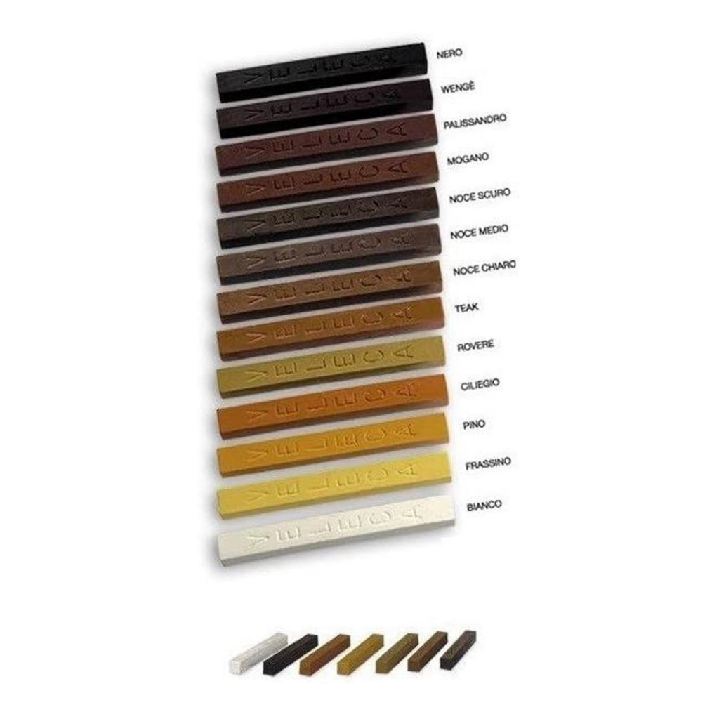 1 Bastoncino Stick in Cera Naturale Mogano – Ritocco e Riparazione Legno