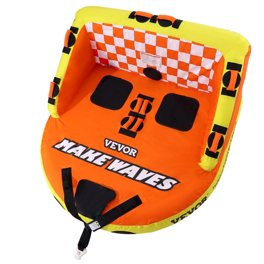 Gommone da traino gonfiabile per barche SS-1001, trainabile 1-2 posti in PVC e nylon, portata 154 kg, robusto per sport acquatici
