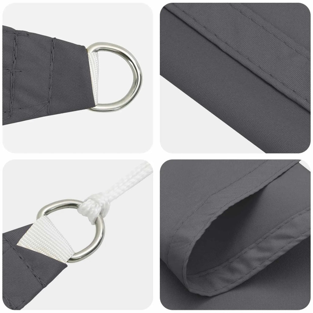 Vela da ombra solare 6 x 2 m Oxford rivestito in PU 42031004