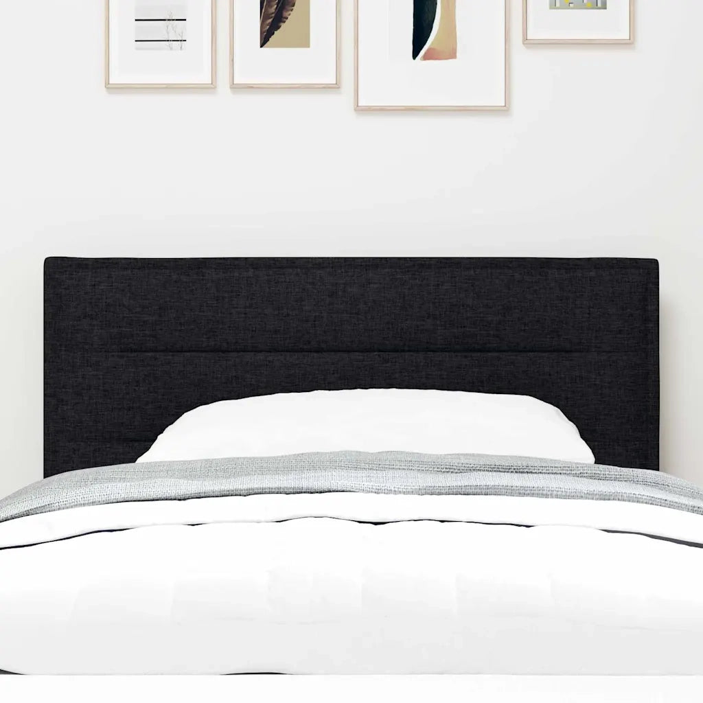 Testiera | Testata Nero 90 cm Tessuto