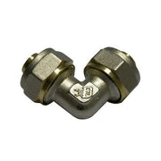 RACCORDO CURVO DOPPIO DFX PER MULTISTRATO- Diam. 20- IKARO- pezzi 10