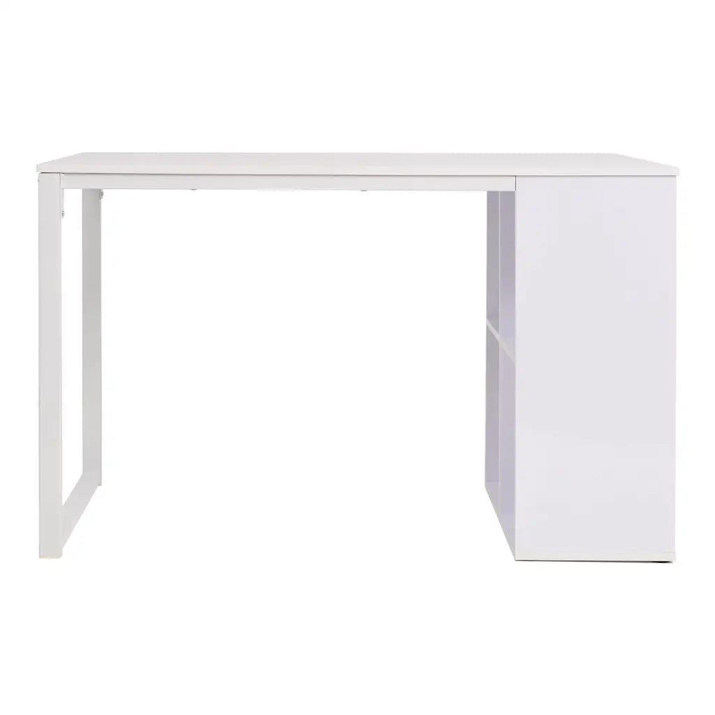 Scrivania 120x60x75 cm Bianca 245721
