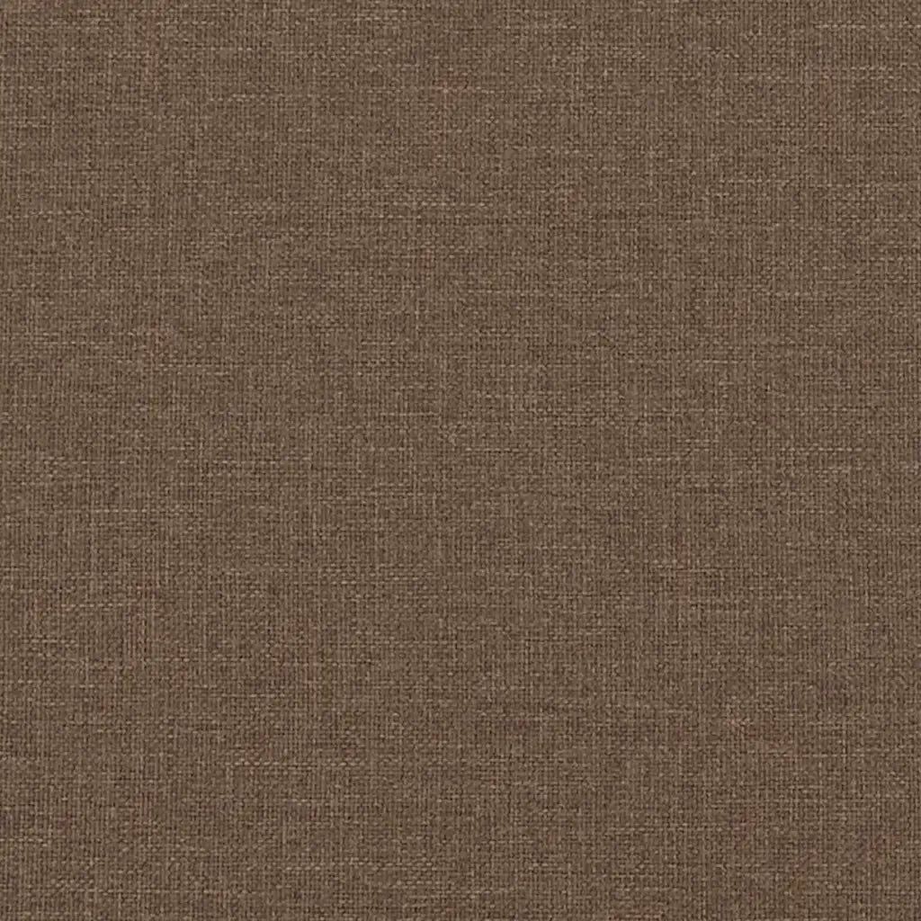 Divano a 3 Posti-Sofa 3 Posti Marrone 180 cm Tessuto