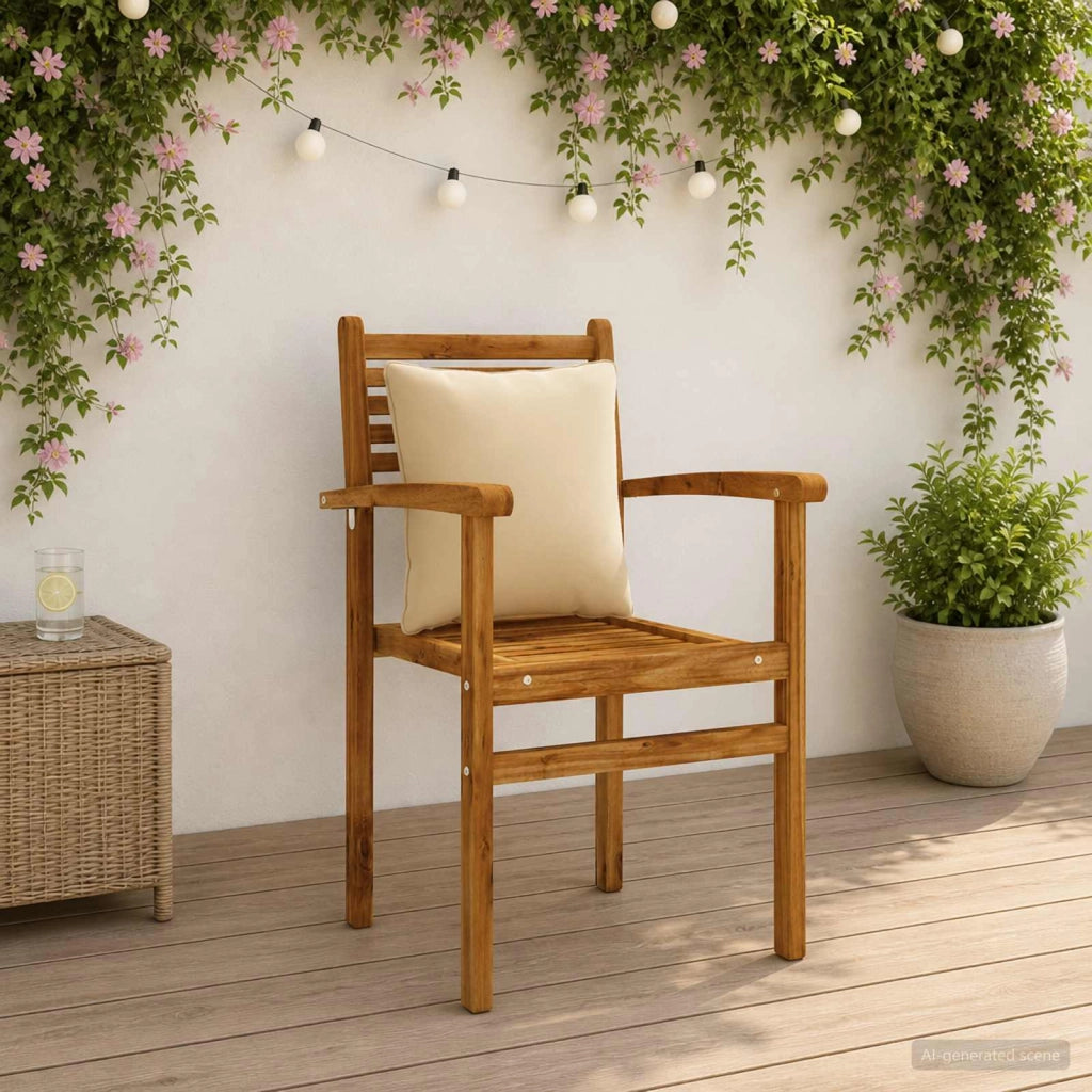 Cuscini per Schiena a 4 Pezzi PUTTEN 4 pcs 100% Poliestere 945134