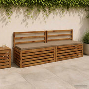 Cuscini per Panchina a 2 Pezzi SOEST 2 pz 100% Poliestere 949133