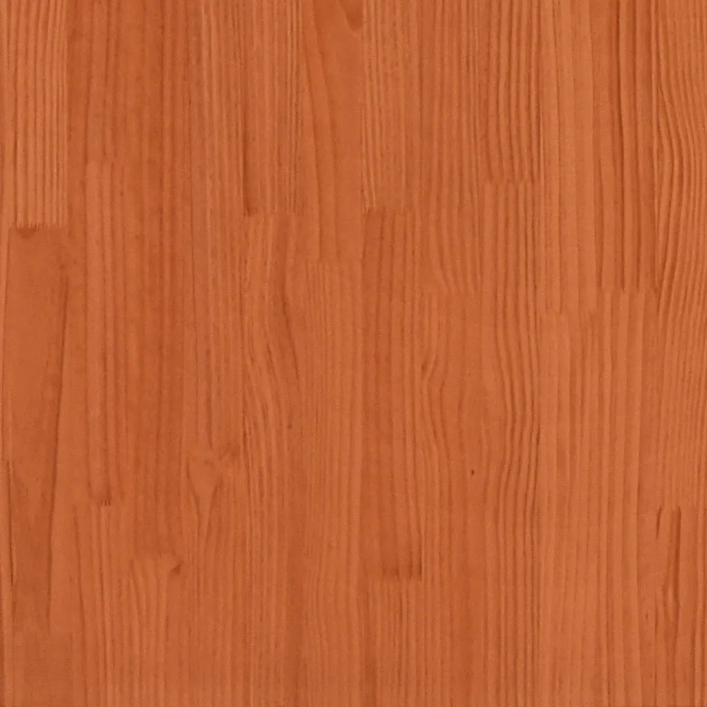Letto senza Materasso Marrone Cera 150x200 cm in Legno di Pino 3308842
