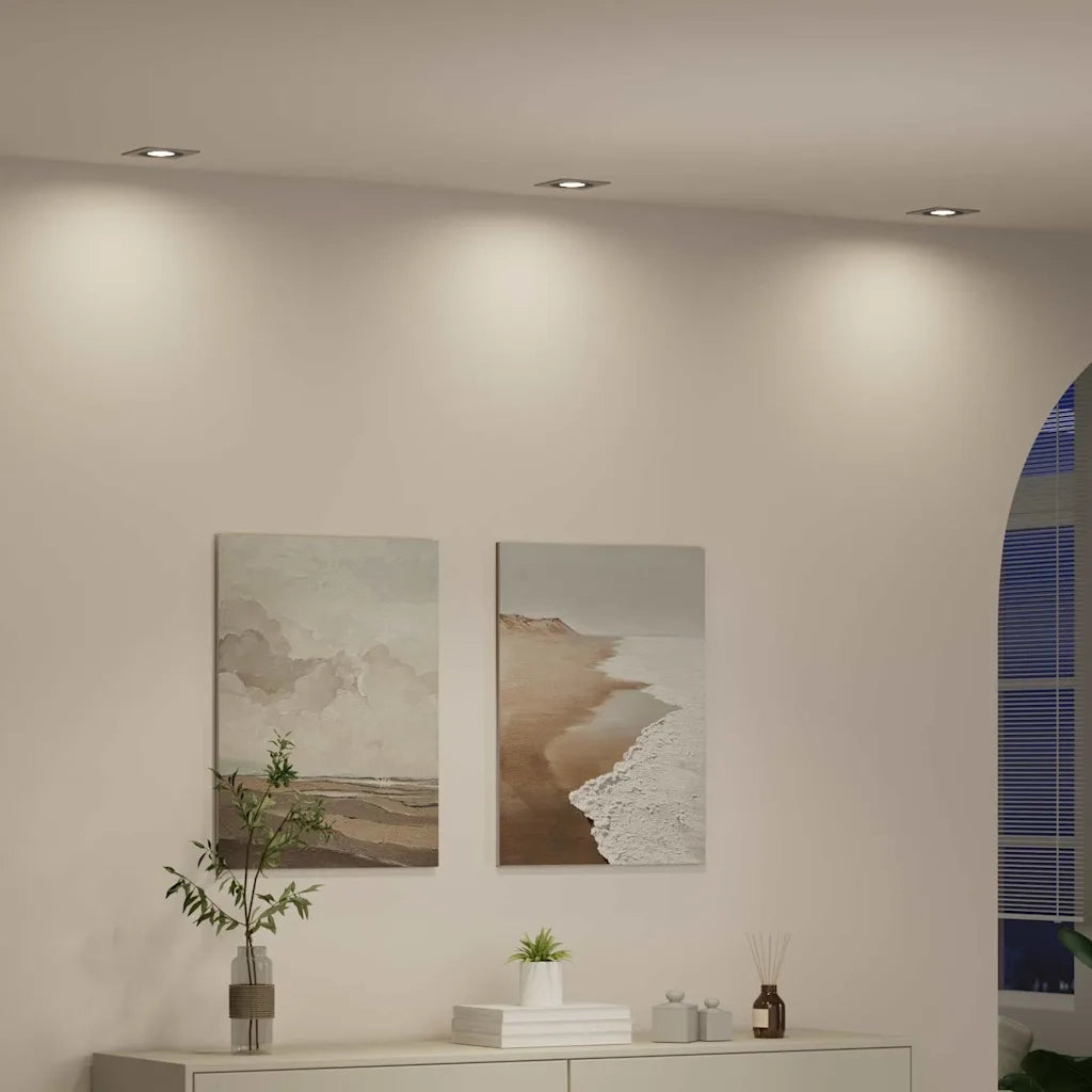 Spotlight 24 pz Argento 9 x 9 x 2 cm Alluminio CFW9155901