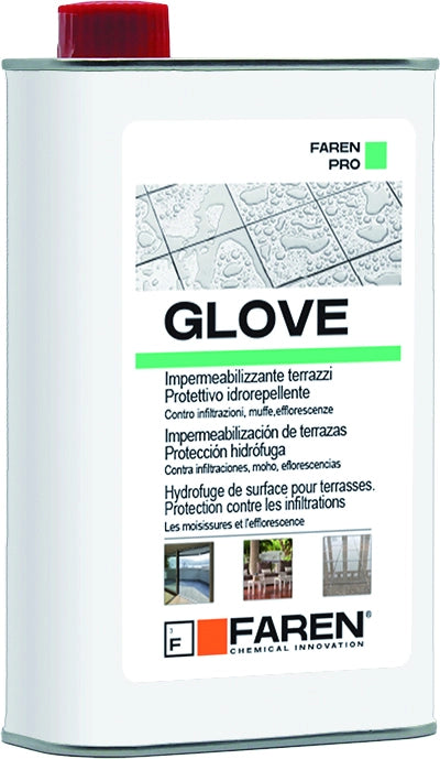 Faren IMPERMEABILIZZANTE PER TERRAZZI GLOVE  lt. 1