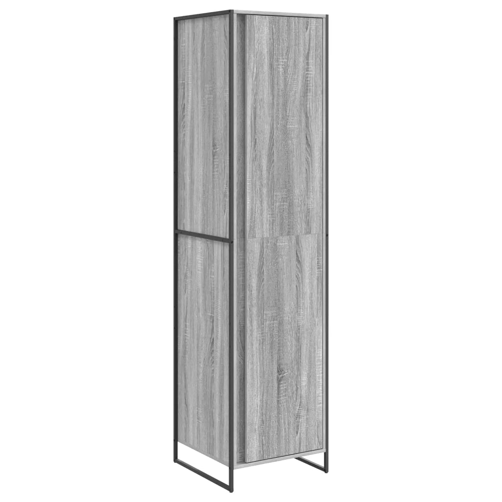 Armadio Grigio Sonoma 50 x 50 x 200 cm Legno multistrato CFW5000460