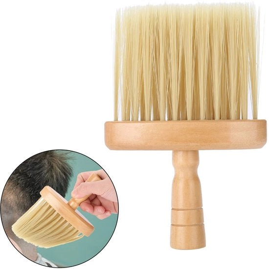 Spazzola per capelli morbida - Cappello da barbiere - Spazzola per pulizia - Leggero - Lavabile - Per stilisti di salone di bellezza - Spazzola per capelli