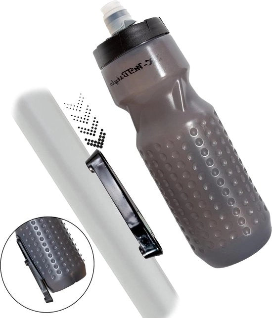 Supporto bicicletta magnetico - 750 ml grigio - per accessori bicicletta XMTBSTYLE