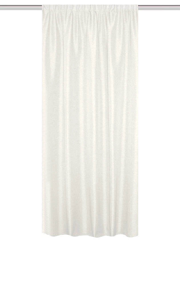 Termotenda 175 x 135 cm, bianco lana, 1 pannello, 100% poliestere, filtrante luce, a risparmio energetico