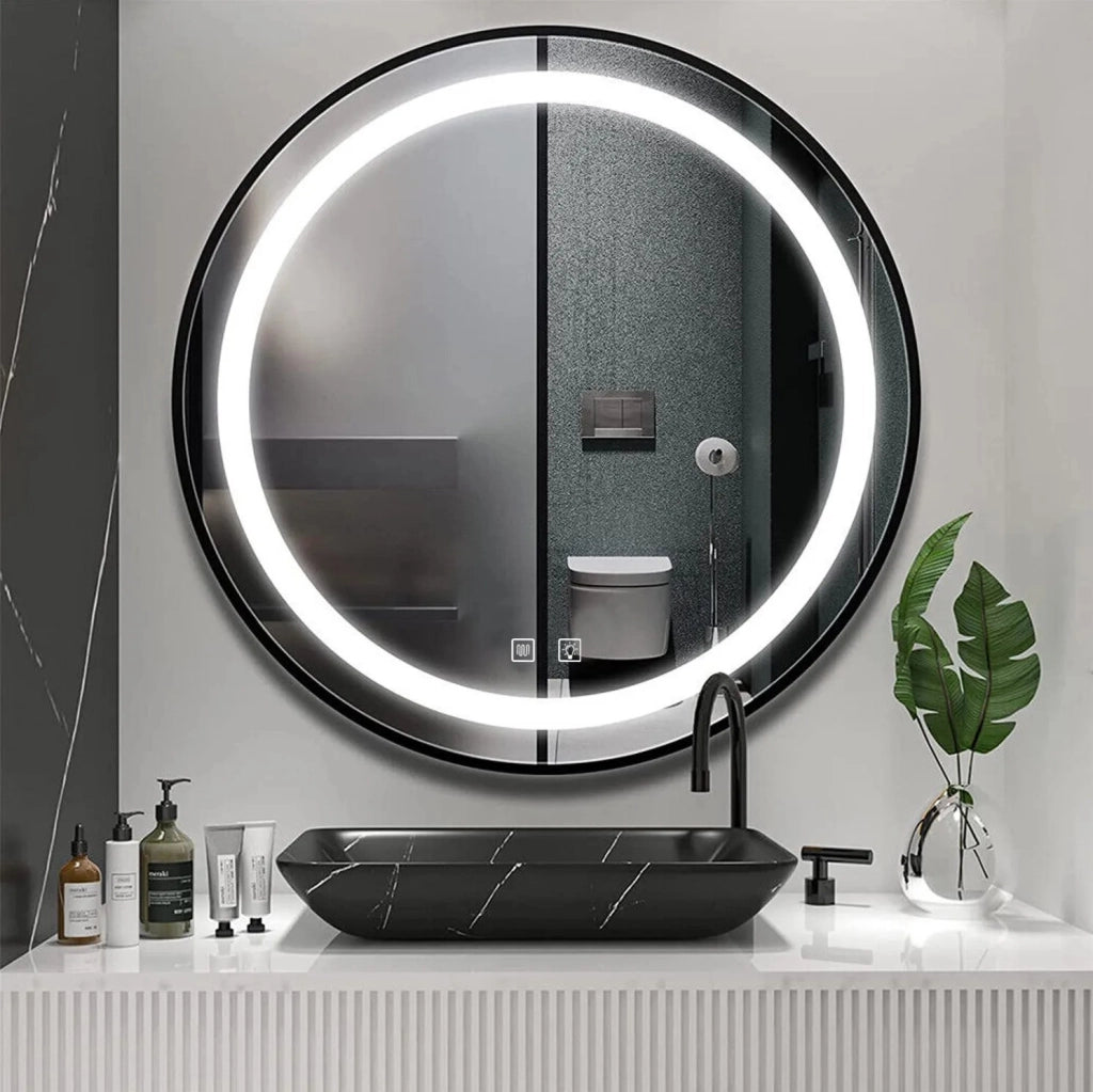 Specchio Led 50cm Mmj Black