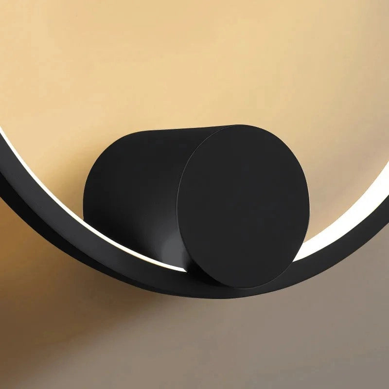 Lampada Da Parete Led App1383-cw Black 30cm