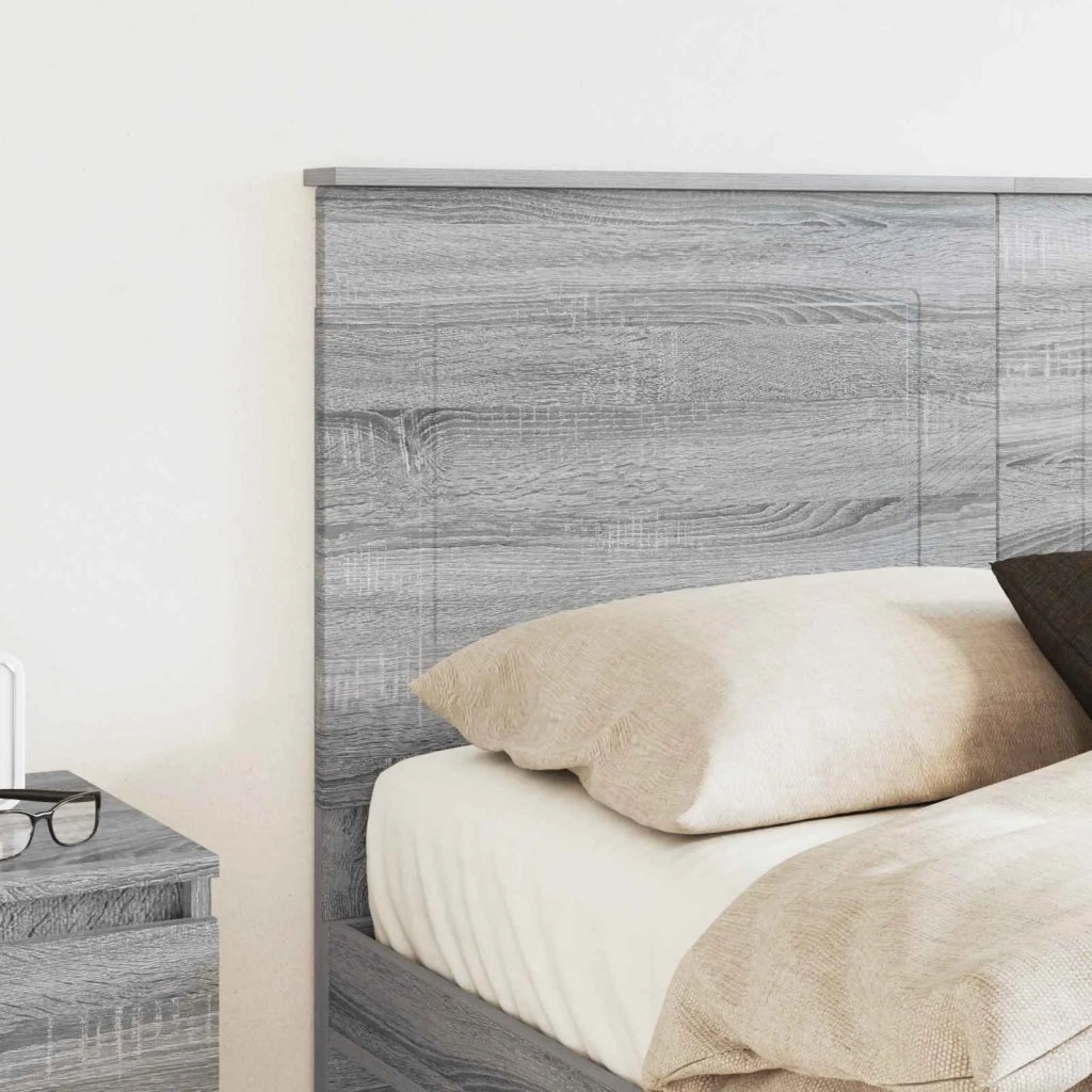 Testiera Sonoma grigia 100 cm Legno ingegnerizzato 887644