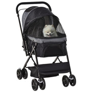 Carrello per Cani Pieghevole ¨C Minimal ¨C Nero