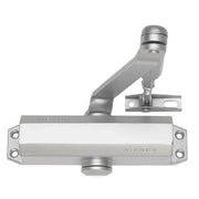 CHIUDIPORTA DC110  CERTIFICATO C/FERMO ARGENTO- 1,0 pz