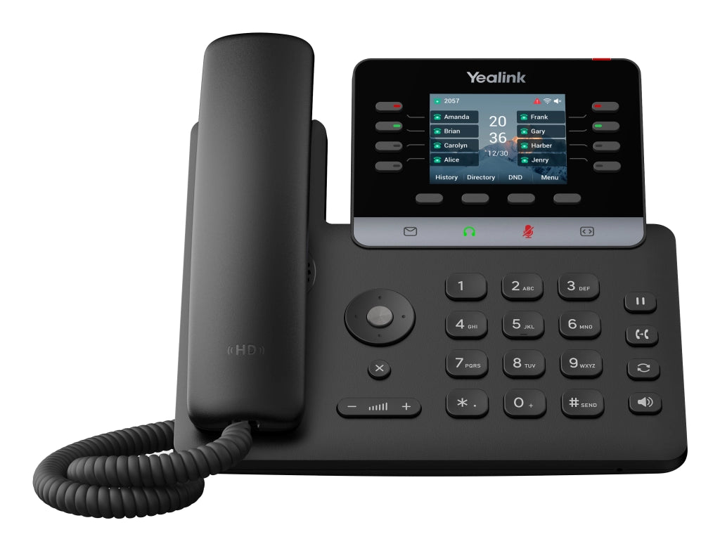 Yealink t73w telefono ip nero lcd wi-fi - SIP-T73W