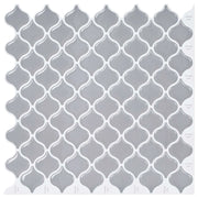 Piastrella Lanturn 20 pcs Grigio 27 x 27 cm Poliuretano e PET 42046238