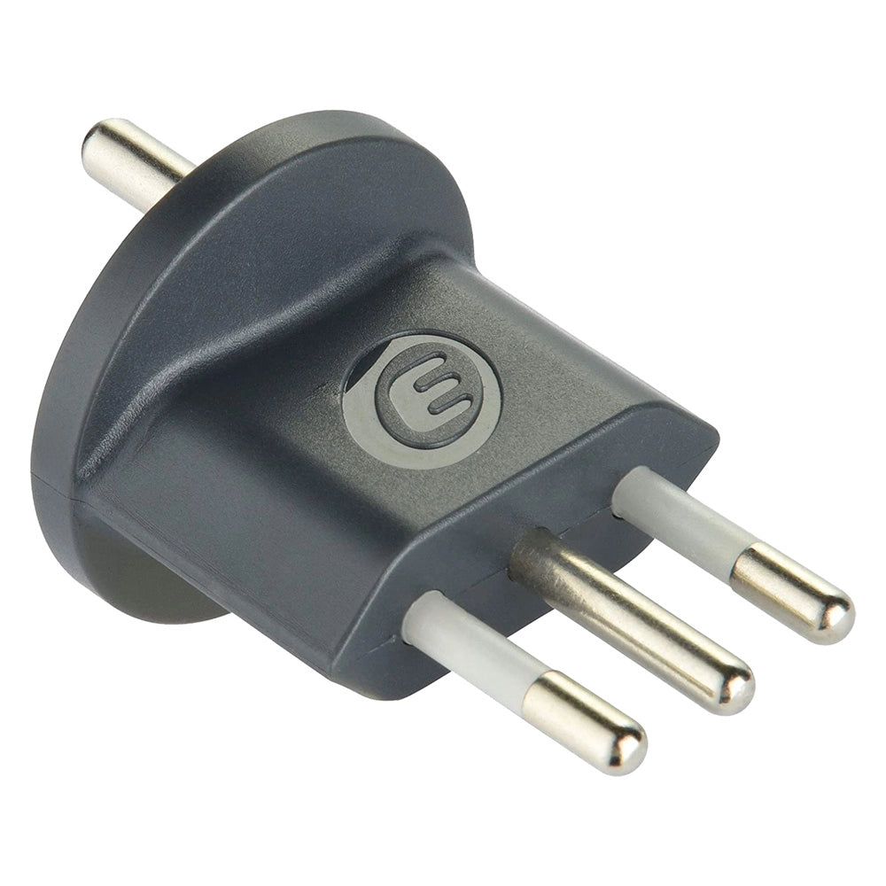 1pz adattatore fisso schuko spina 10a sp.schuko sp.2 poli + terra 10a cod:ferx.8072530nlm