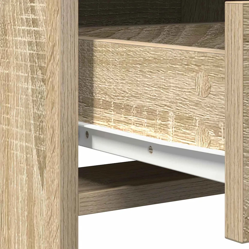 Tavolo da Trucco con cassetto 2 pcs Marrone 50 x 41 x 135 cm 3334238