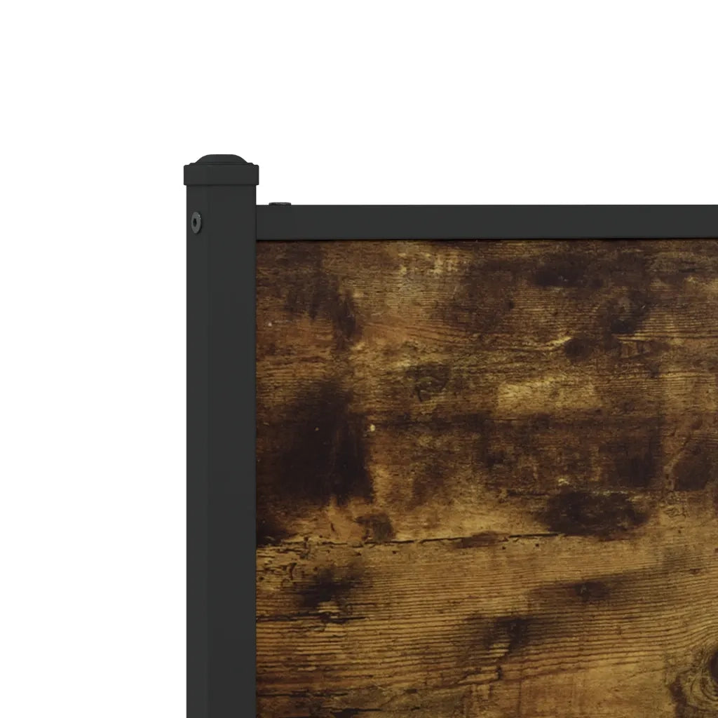 Giroletto senza Materaso in Metallo Rovere Fumo 183x213 cm 4007672