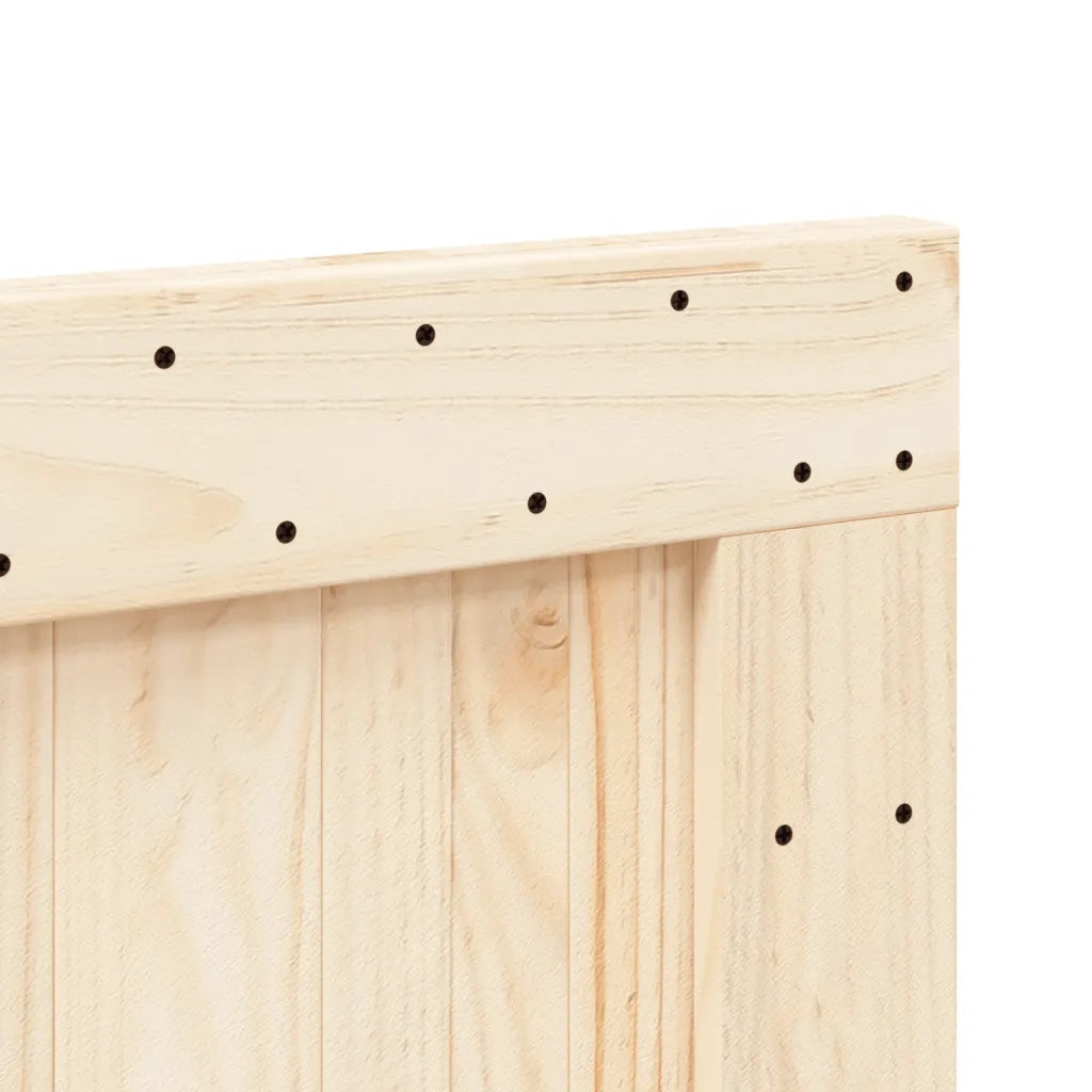 Testiera | Testata 90x104 cm in Legno Massello di Pino