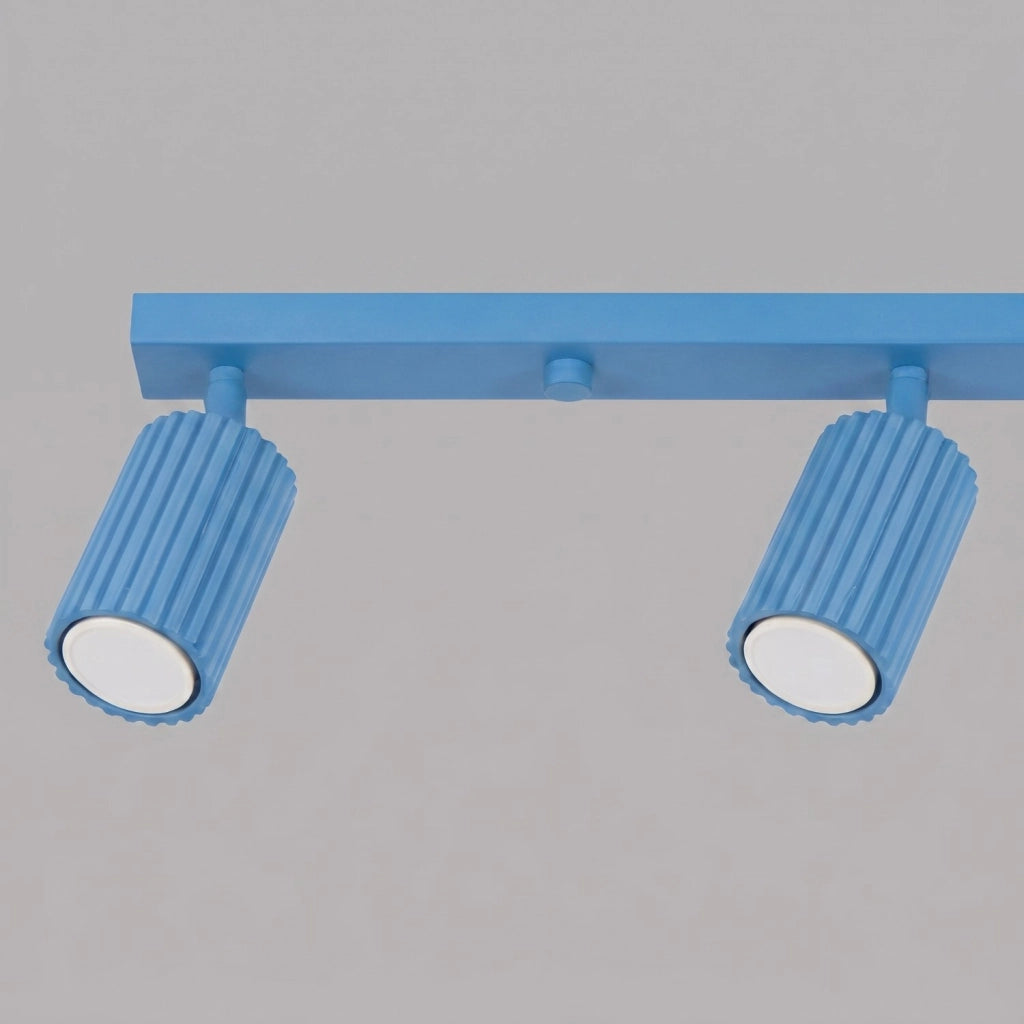 Plafoniera KARBON 4L azzurro