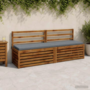 Cuscino per panchina SOEST 100% Poliestere Blu 170 x 40 x 5 cm 949090