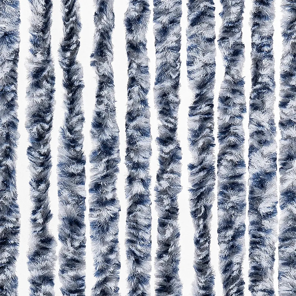 Zanzariera Blu e Bianco 90x200 cm Ciniglia CFW6265492