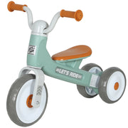 Triciclo senza pedali per bambini 1-3 anni ¨C Minimal ¨C Verde 69x40x49 cm