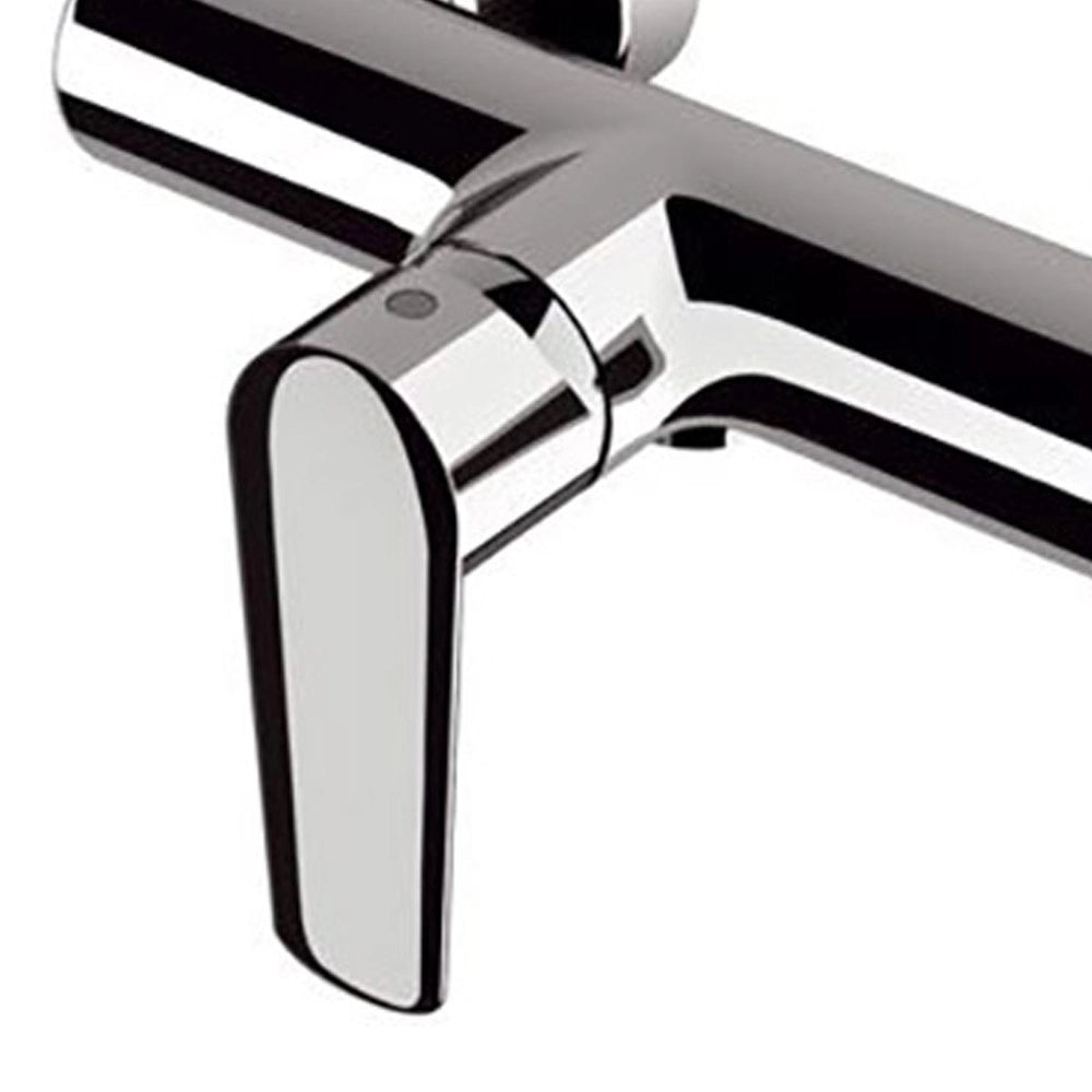 Miscelatore esterno doccia con leva frontale senza kit, serie vanity