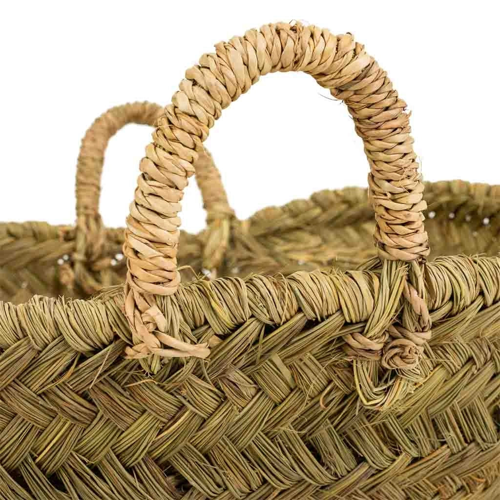 Cesto in sparto 55x33x33h cm