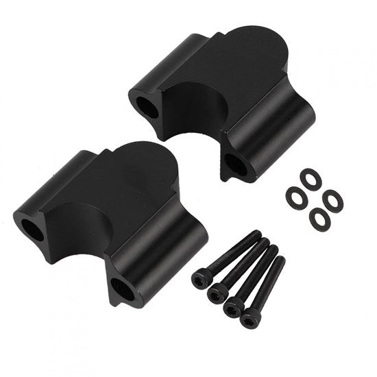 Adattatori di Altezza per Motori - 7/8'' Sterzo - Nero.