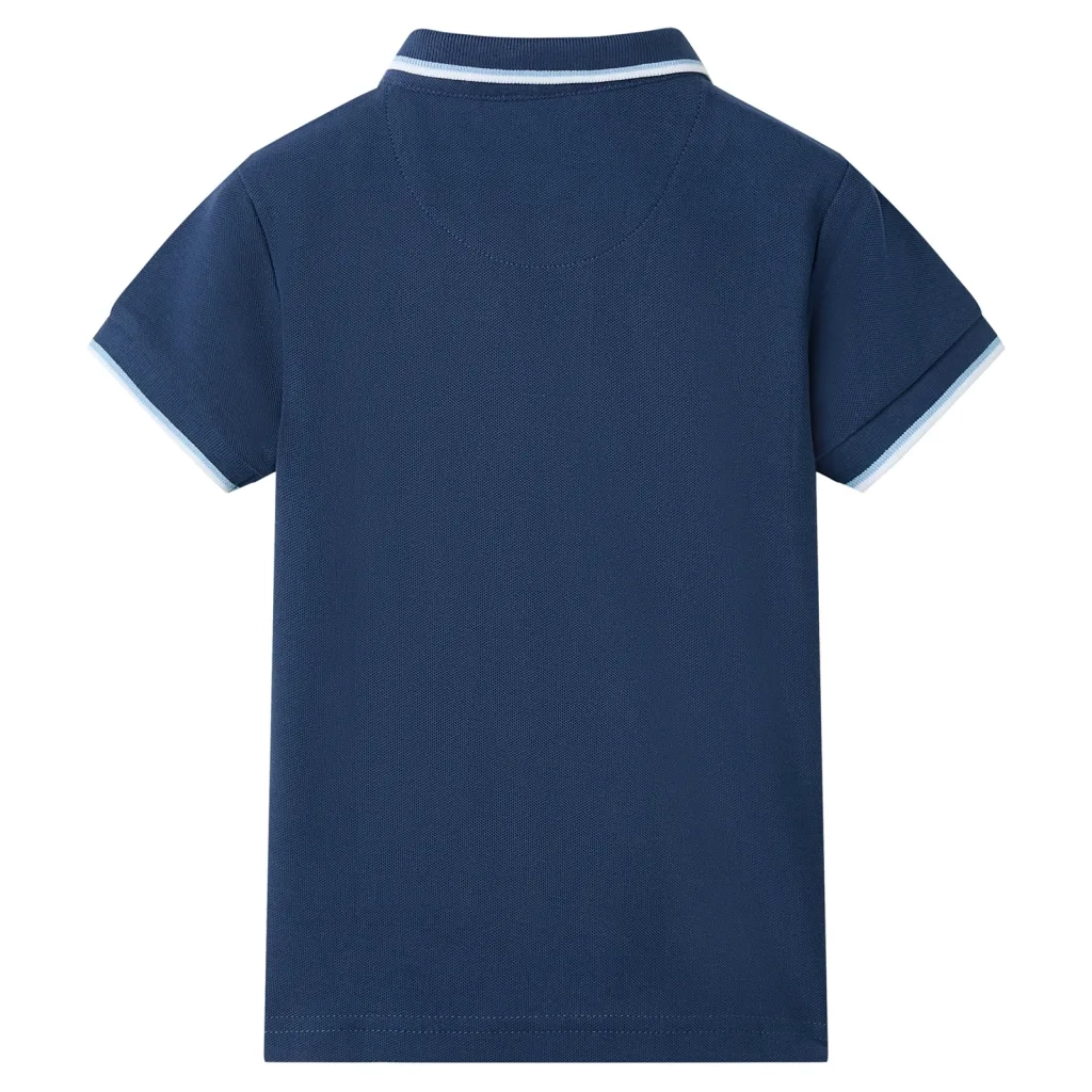 Polo da Bambino Blu Scuro 104