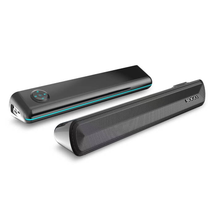 Altoparlante Bluetooth soundbar wireless, 20W RMS TWS con batteria ricaricabile, radio FM slot TF 32GB - SOGO