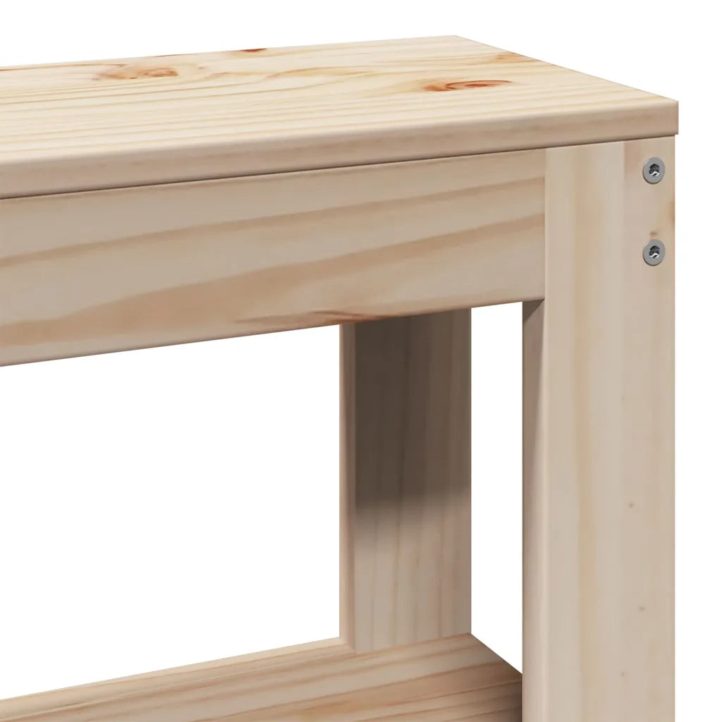 Letto senza Materasso 75x190 cm in Legno Massello Pino 3306210
