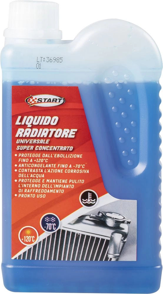START: Antigelo Radiatore -70Â°C Puro, Protezione Totale in 500 ml