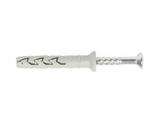 TASSELLO IN NYLON PROLUNG. CON VITE TSP PZ COLLARINO SVASATO JTX TS/V- - ø mm.6x70 - 100 pezzi ELEMATIC