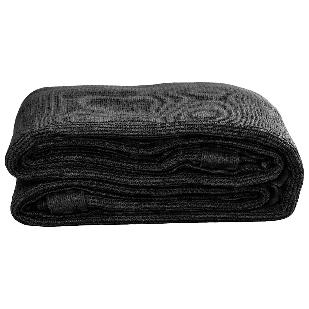 Tappeto da Tenda 400x500 cm Nero 310792