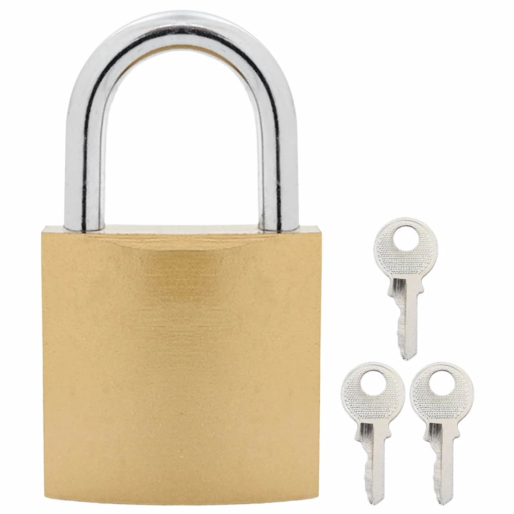 U Lock con Chiavi 6 pz Ottone Ferro CFW1005369