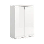 Mobile contenitore BODITE – 2 porte – Bianco lucido – Compatto e pratico