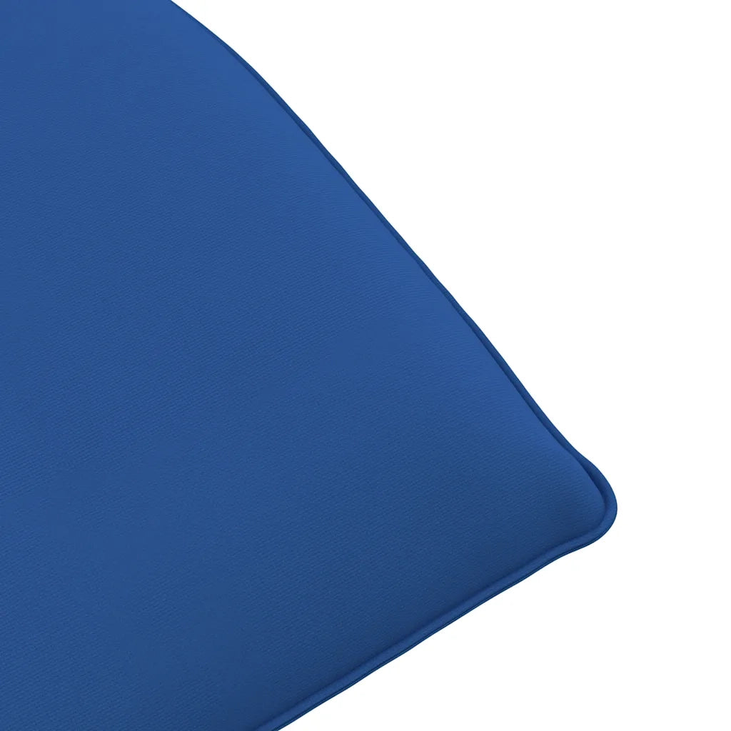 Lettino Pieghevole Blu Reale 175x54x8,5 cm in Tessuto Oxford 4019756