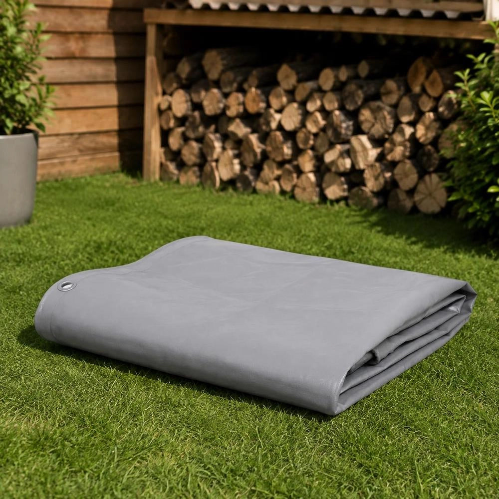 Tarpaulin 650 G/square Meter 3x5 M Grey